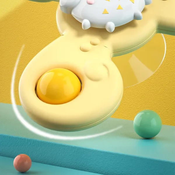Montessori Baby Bath Toys Boy Children Bathing Sucker Spinner Suction Cup Toy For Kids Funny Child Rattles Teether Toddler Gifts - Image 4