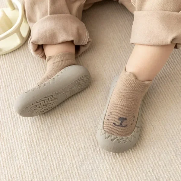 2025 Baby Socks Shoes Cute Cartoon Kids Boy Shoes Soft Rubber Sole Child Floor Sneaker BeBe Booties Toddler Girls First Walker - Image 6