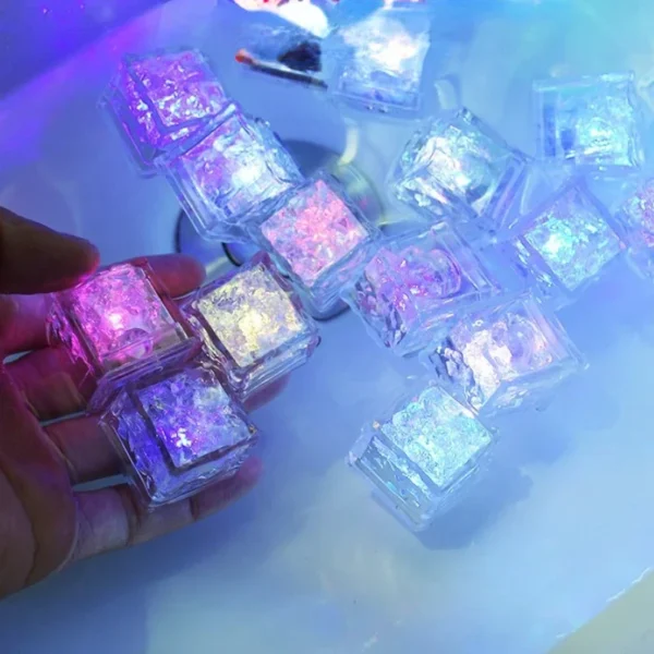 6/12PCS Baby Bath Bathtub LED Light Up Toys Colorful Waterproof Glowing Bath Toys for Boys Girls Infant Birthday Xmas Gift - Image 3
