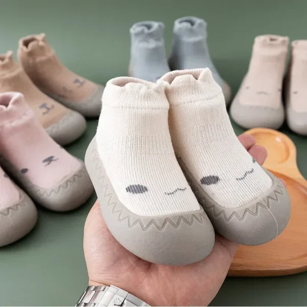 2025 Baby Socks Shoes Cute Cartoon Kids Boy Shoes Soft Rubber Sole Child Floor Sneaker BeBe Booties Toddler Girls First Walker - Image 2