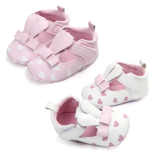 Princess Girl Shoes Soft Sole Footwear Toddler Cute Rabbit Ears Dress Flat for 1 Year Newborn Birthday Gifts Baby Items